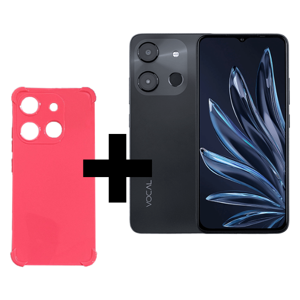 گوشی موبایل وکال مدل V0 Plus ظرفیت 64 گیگابایت رم 3 گیگابایت به همراه 3 گیگابایت رم مجازی + یک عدد قاب ژله ای هدیه