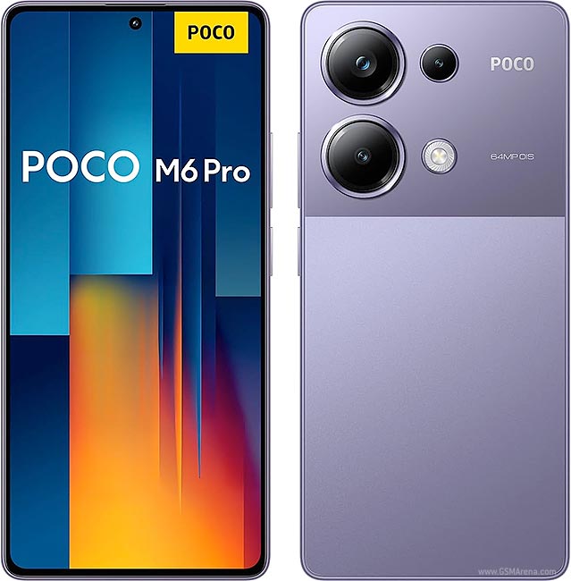 گوشی موبایل شیائومی مدل Poco M6 Pro 4G ظرفیت 256 گیگابایت رم 8 گیگابایت