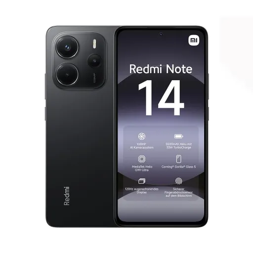 گوشی موبایل شیائومی مدل Redmi Note 14 4G ظرفیت 256 گیگابایت رم 8 گیگابایت / رام و پک گلوبال