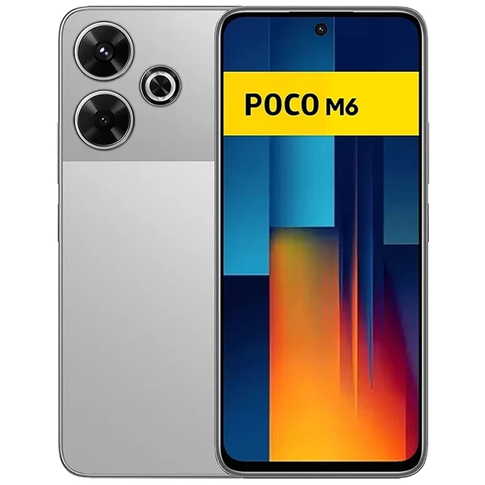 گوشی موبایل شیائومی مدل Poco M6 4G ظرفیت 256 گیگابایت رم 8 گیگابایت / رام و پک گلوبال