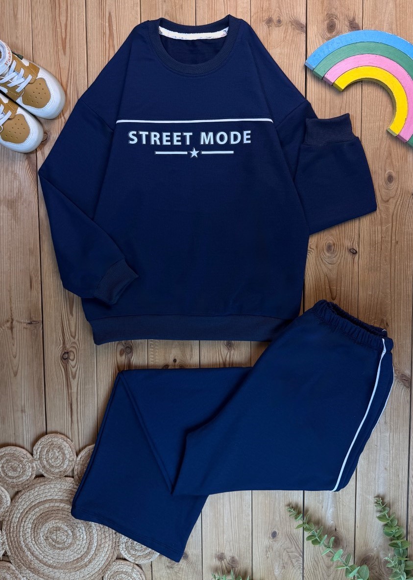 ست پسرانه طرح street پارچه دورس اسپان سایز 45
